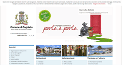 Desktop Screenshot of comune.cogoleto.ge.it